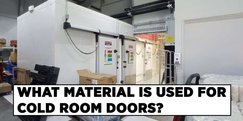 Cold Room Door Material, components industrial cold storage doors, composite plastic